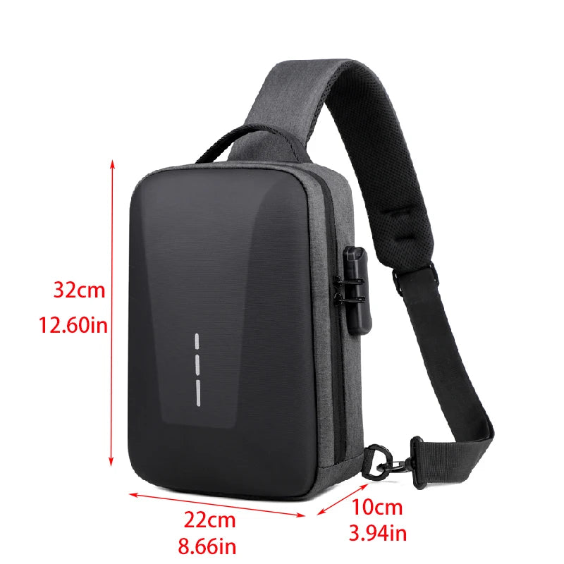 Sac à bandoulière antivol - Élégant, connecté et sécurisé