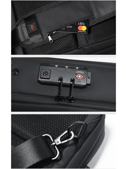 Sac à Dos Antivol TSA – Étanche, USB, Grande Capacité – Sac Business & Voyage